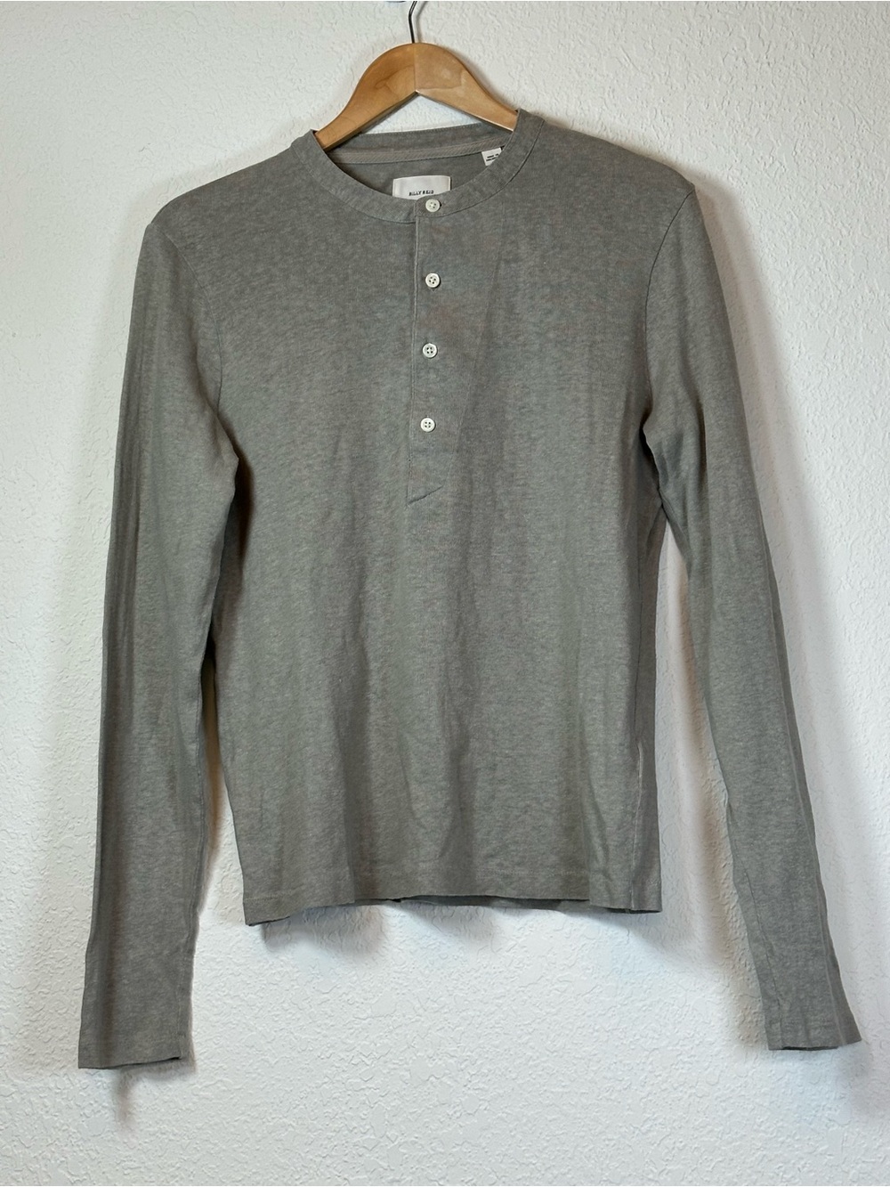 Billy Reid Long-Sleeve Henley